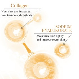 LAIKME collagen cleanser pump close-up demonstrating gentle cleansing and hydration