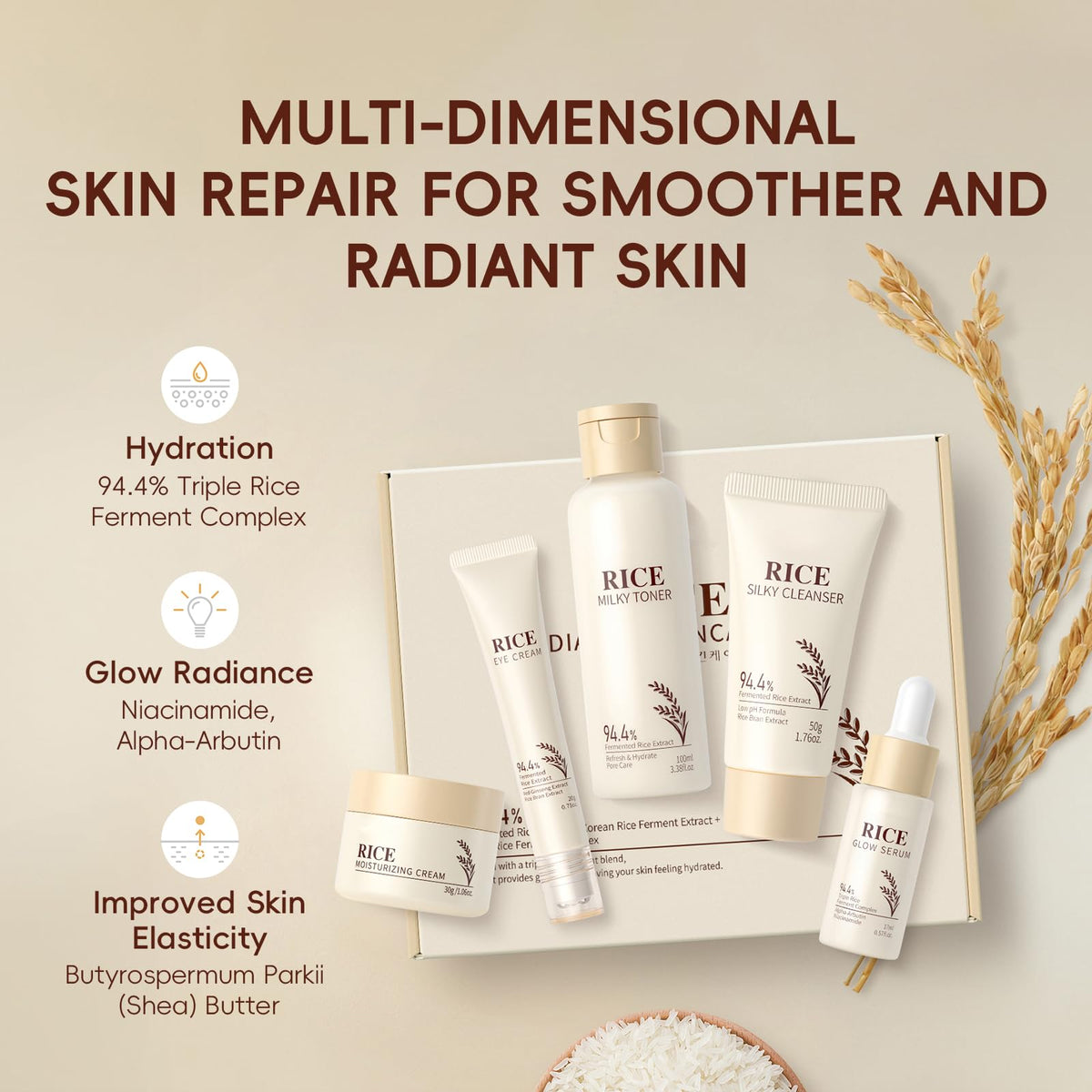 LAIKOU rice cleanser lather close-up illustrating gentle cleansing and softness