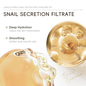 LAIKOU cleanser gel close-up on pump, shows gentle lathering benefit