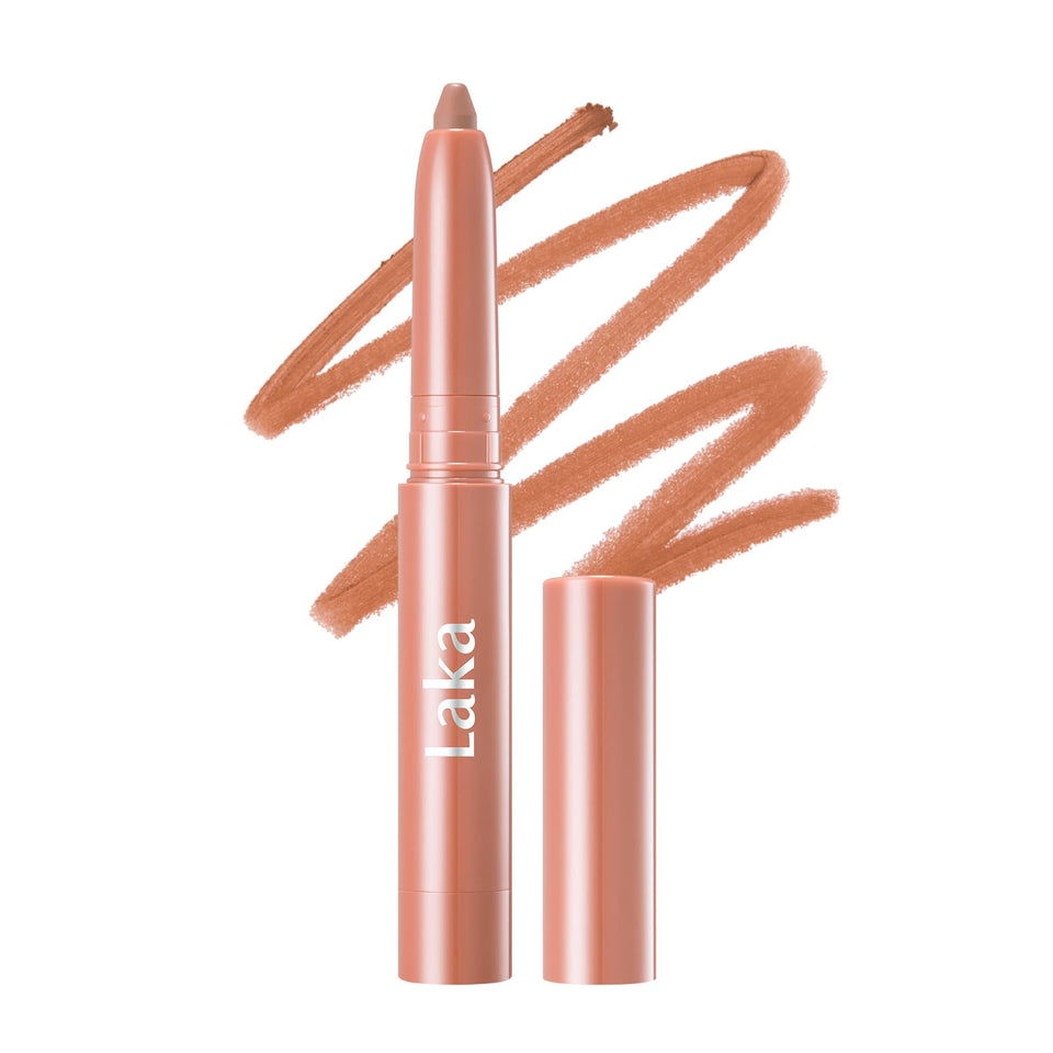Laka lip liner front packaging showing sleek pencil and shade label for easy selection
