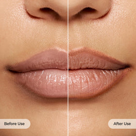Laka lip liner removal with oil cleanser showing gentle, residue-free takeoff