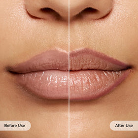 Laka lip liner held in hand showing compact 0.02oz size for travel-friendly convenience