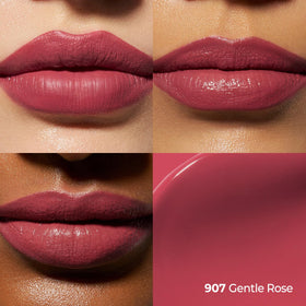 Laka close-up of dual applicators demonstrating matte and gloss tips for precision