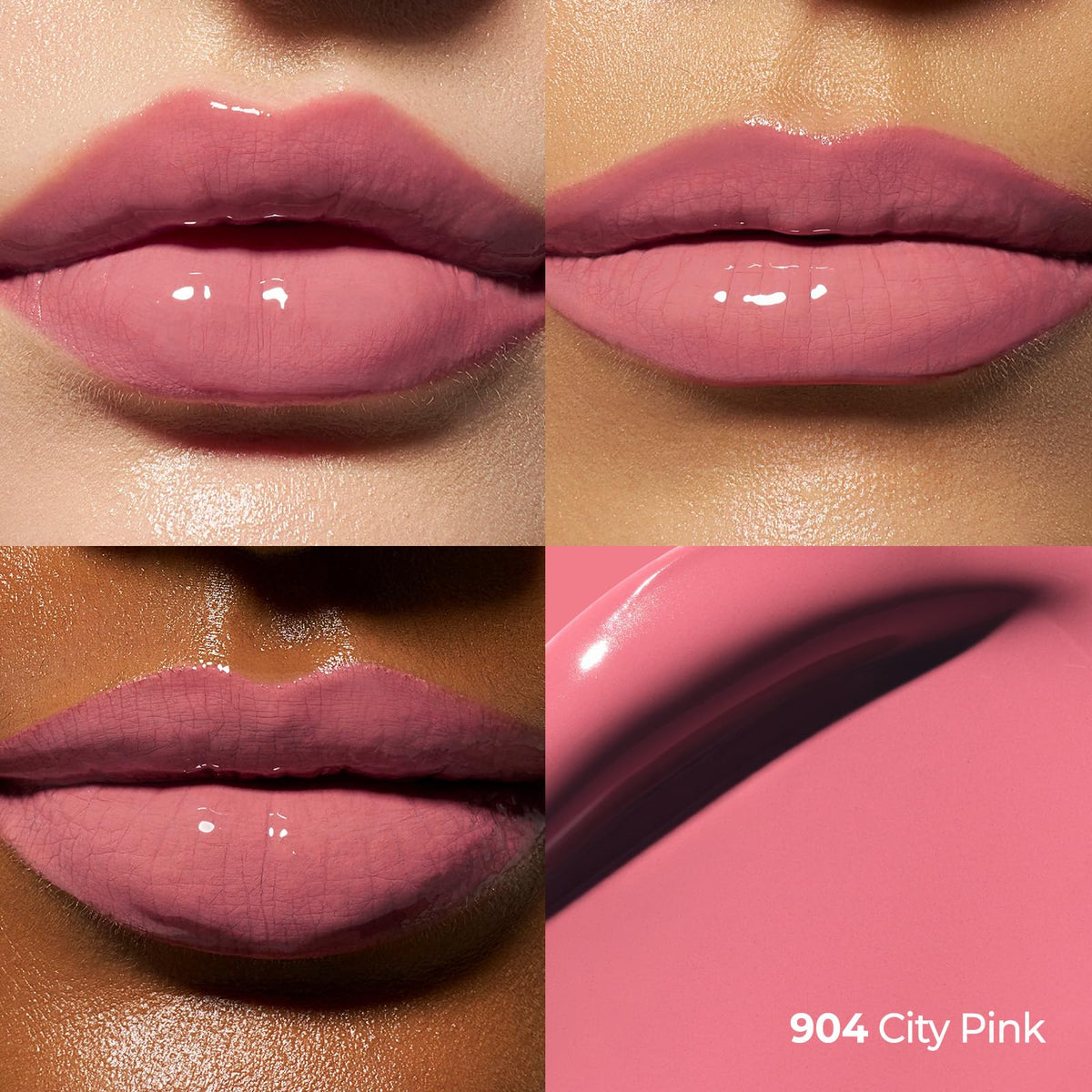 Laka texture swatches showing pigment and buildable finish