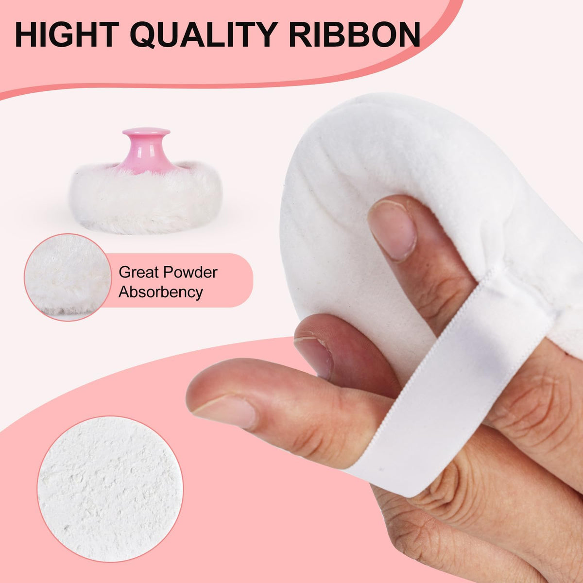 LAKIRA powder application on arm demonstrating gentle, even dusting benefit