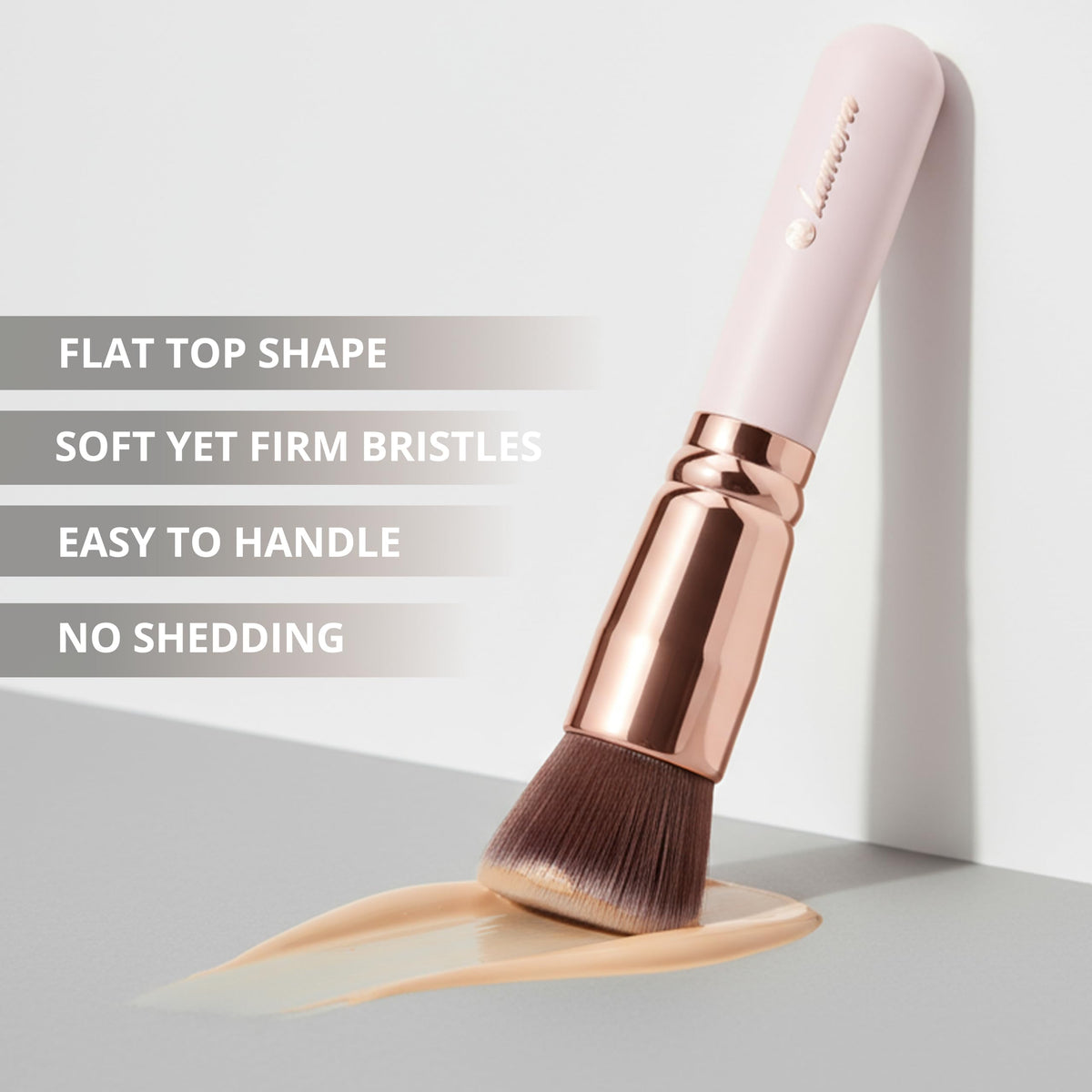 Lamora brush blending cream contour for seamless sculpting benefit