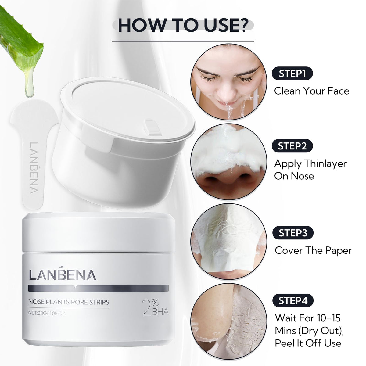 LANBENA bottle warmed in water to restore ideal consistency safely