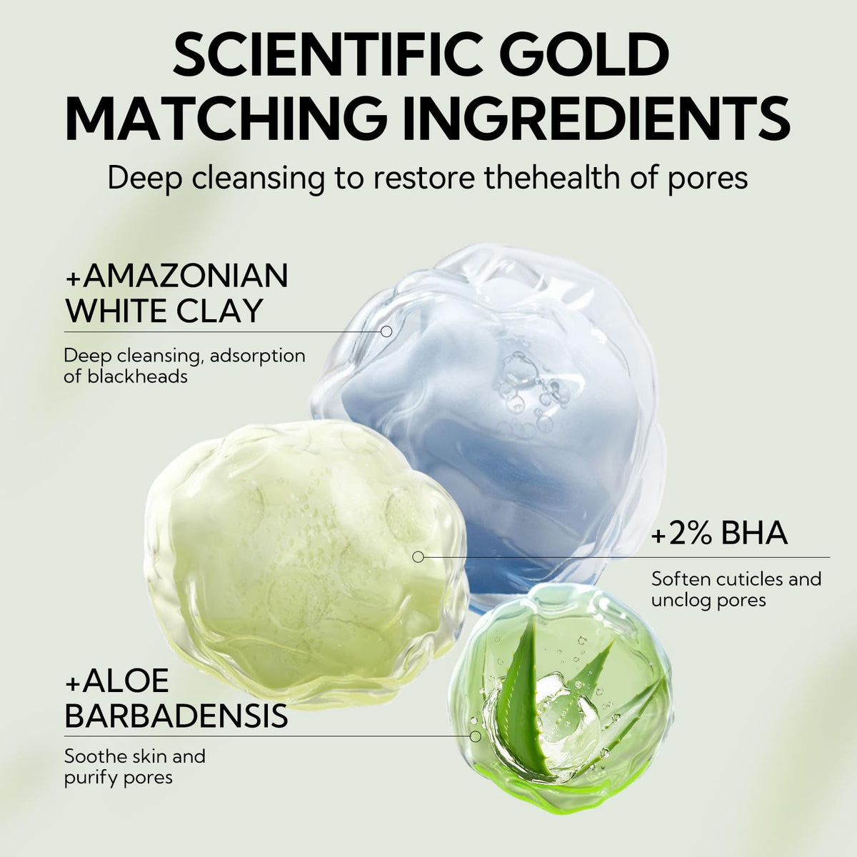 LANBENA peel-off mask mid-peel showing effective impurity removal