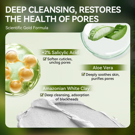 LANBENA creamy mask texture close-up showing peel-off consistency