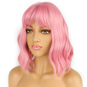 LANCAINI side profile highlighting loose wavy texture for realistic movement