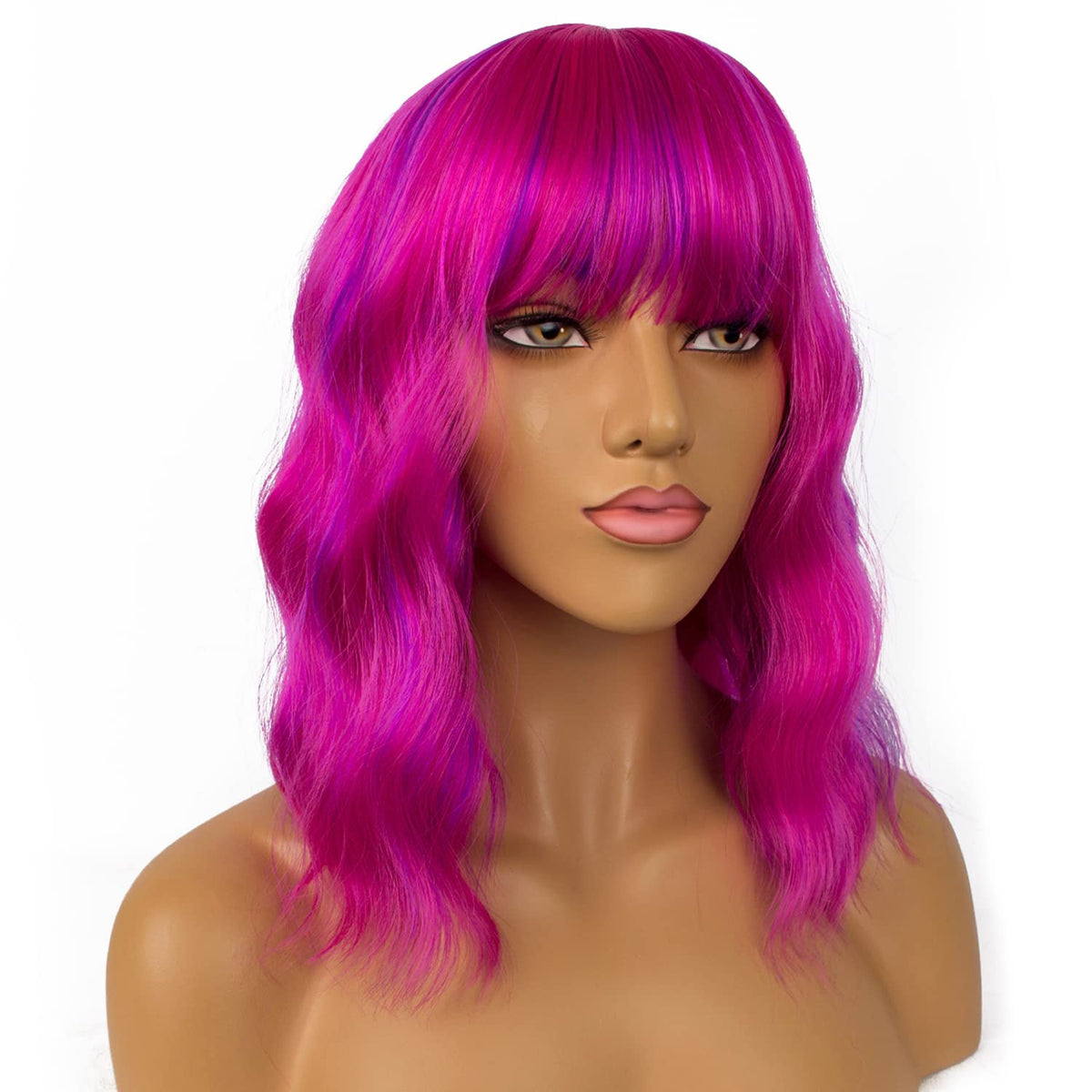 LANCAINI scale comparison on mannequin head showing fit for average sizes