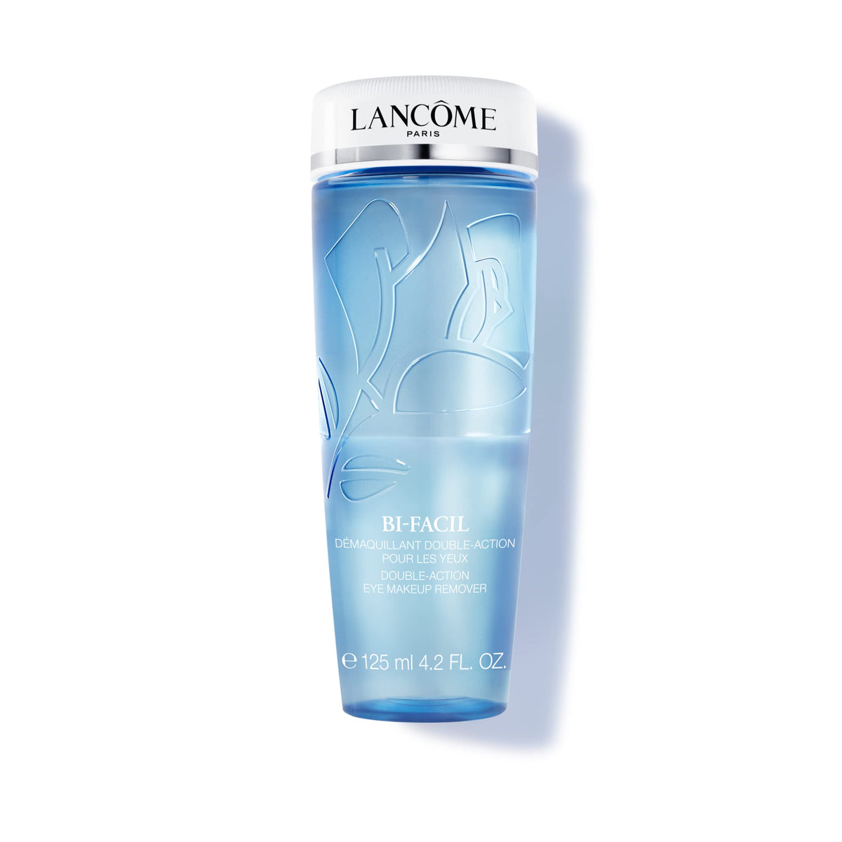 Lancôme Bi-Facil front packaging showing bottle and label, easy identification benefit