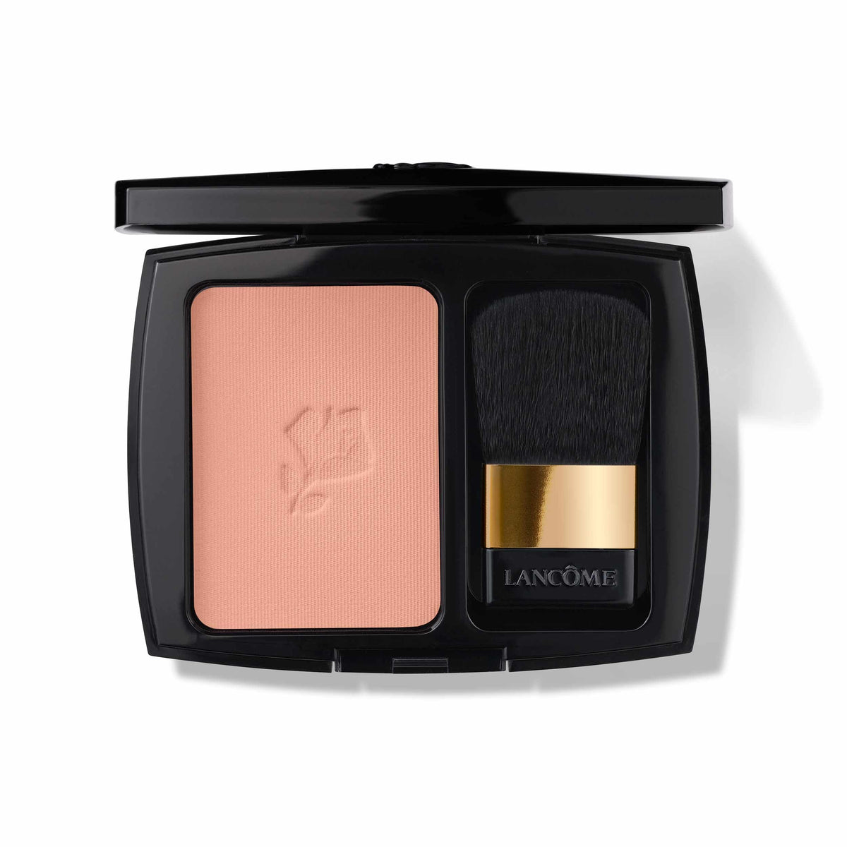 Lancôme Blush Subtil front compact showing 208 Cedar Rose shade and sleek packaging for easy travel