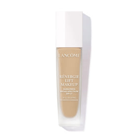 Lancôme bottle front angled showing sleek packaging and easy dispensing benefit