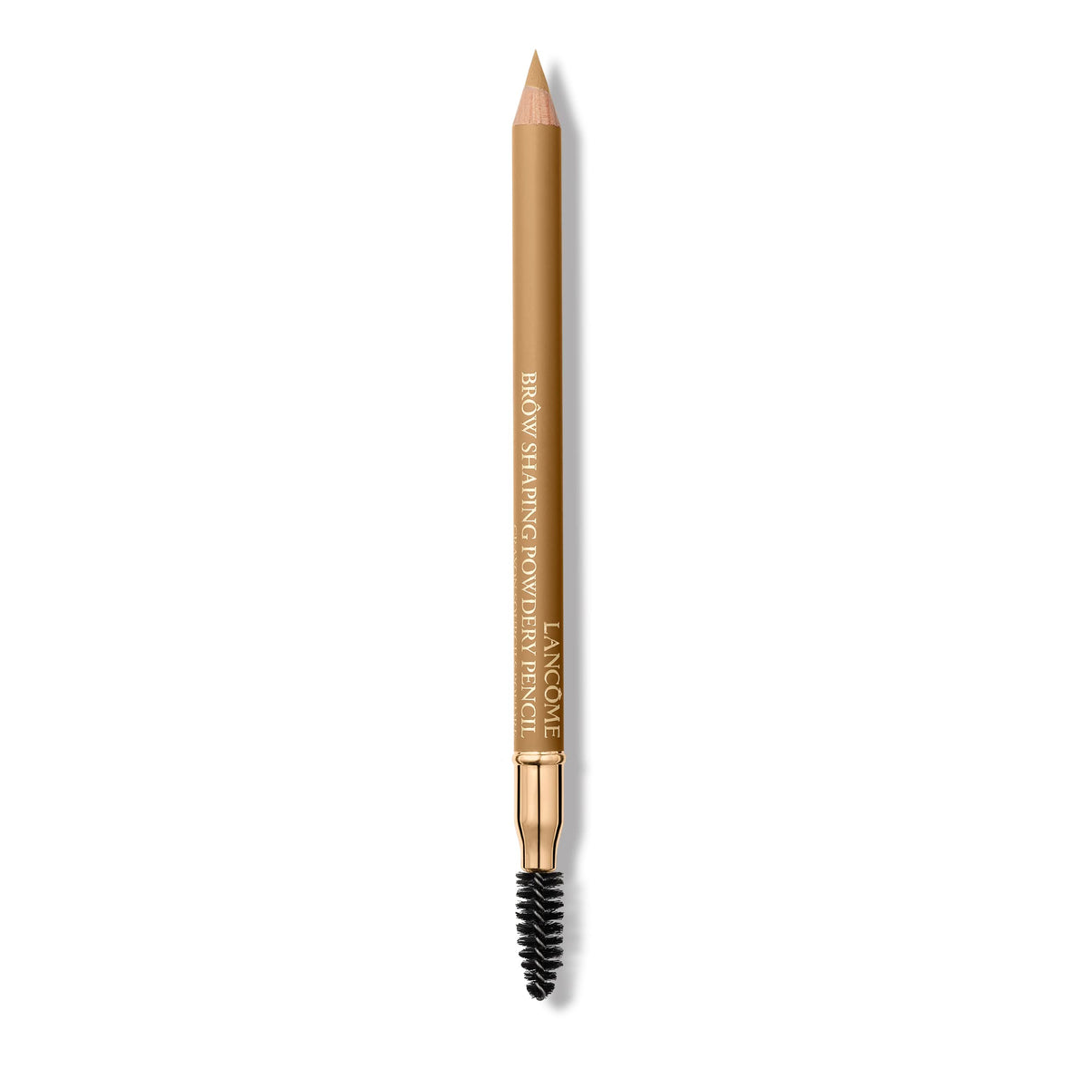 Lancôme pencil front view showing product and natural finish benefit