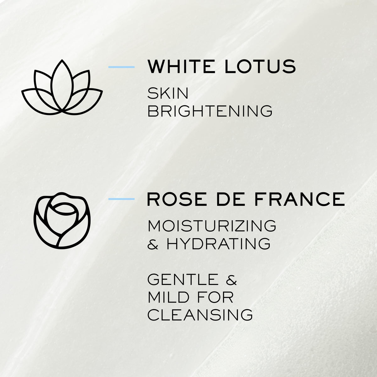Lancôme in-bathroom lifestyle scene showing gentle daily cleansing routine