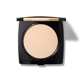 Lancôme front packaging showing compact and logo, perfect for travel