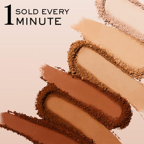 Lancôme sponge applicator detail showing precise application control