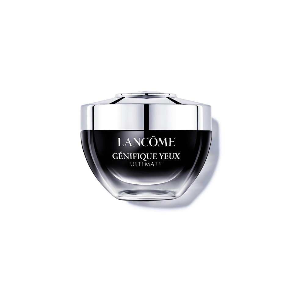 Lancôme Génifique front jar view showing elegant packaging and fast absorption