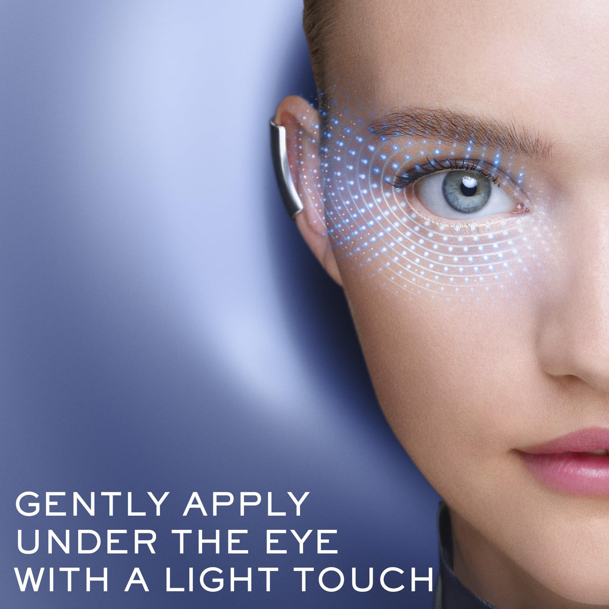 Lancôme Génifique side label shot showing formulation details and usage guidance