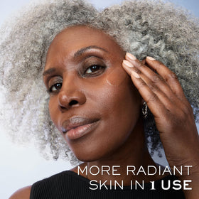 Lancôme serum in nighttime routine setting improving overnight recovery