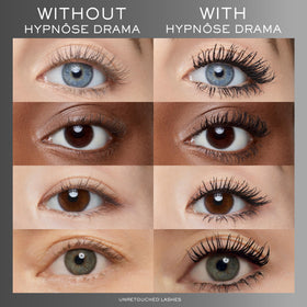 Lancôme Hypnôse Drama brush curvature demonstrating root-to-tip coverage