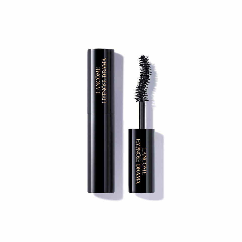 Lancôme Hypnôse Drama front packaging showing sleek tube and ultra-black color benefit