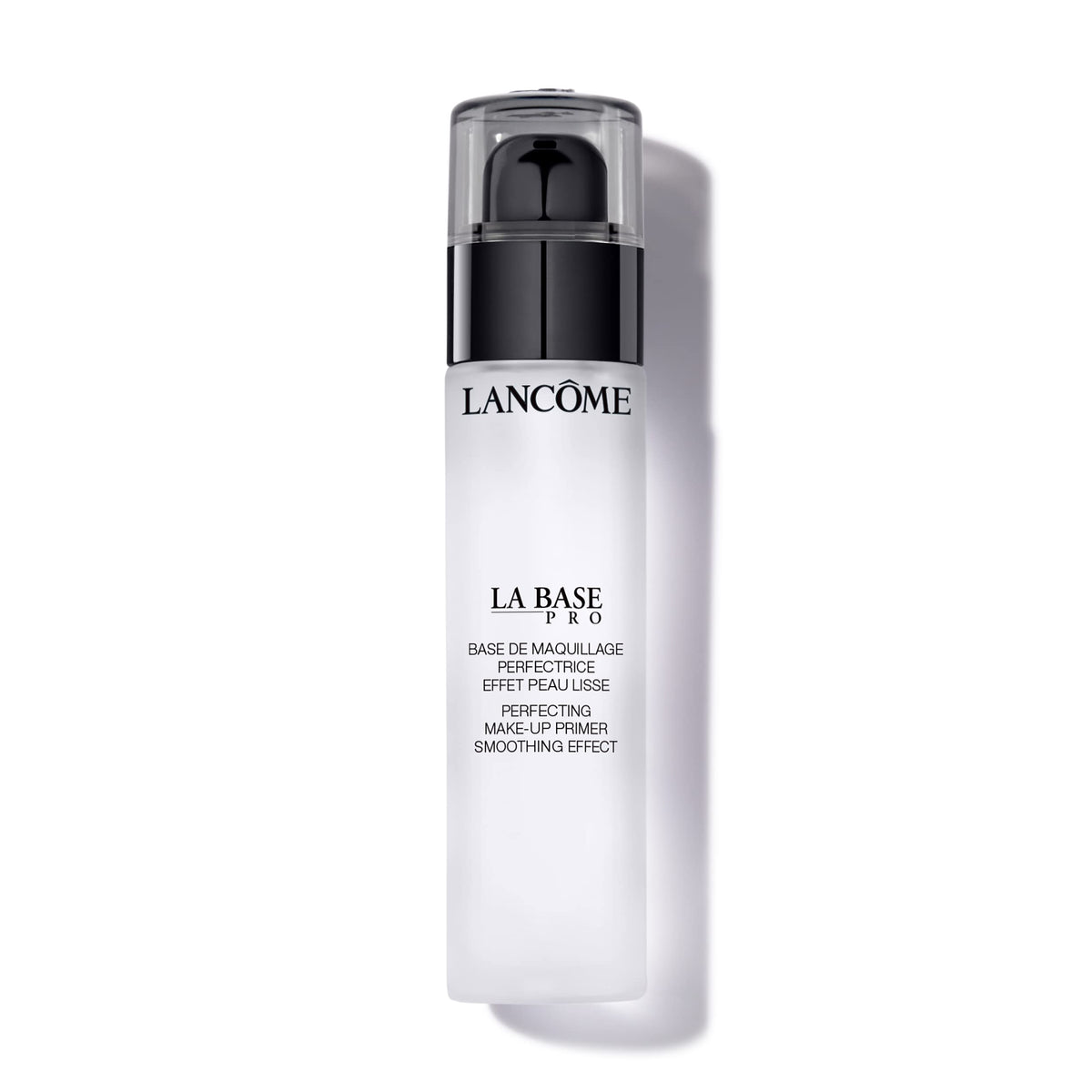 Lancôme front bottle shot showing sleek packaging and professional look