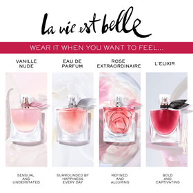 Lancôme packaging and box view highlighting secure travel-ready presentation benefit