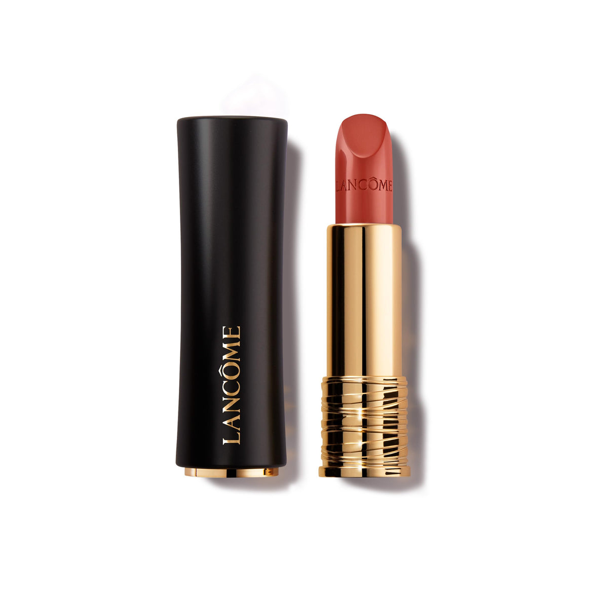 Lancôme front packaging showing elegant case and shade name for premium appeal