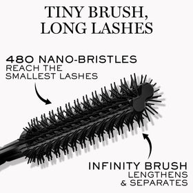 Lancôme brush texture detail highlighting nano-bristles for even coating