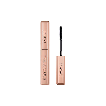 Lancôme front packaging showing compact travel mascara and brand benefits