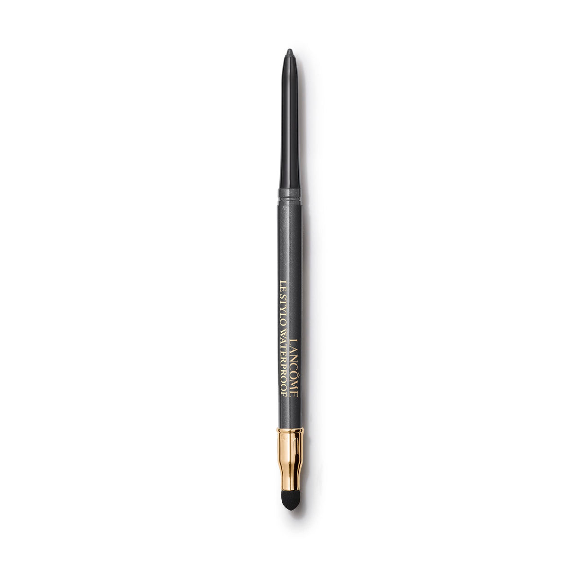 Lancôme Le Stylo front packaging showing elegant pencil and cap, ideal travel convenience