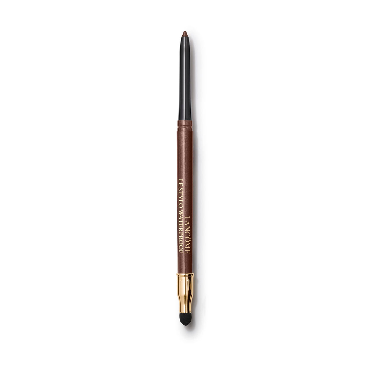 Lancôme front view of eyeliner pencil showing sleek design and precise application benefit