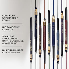 Lancôme eyeliner applied to lash line showing precise definition and intensity