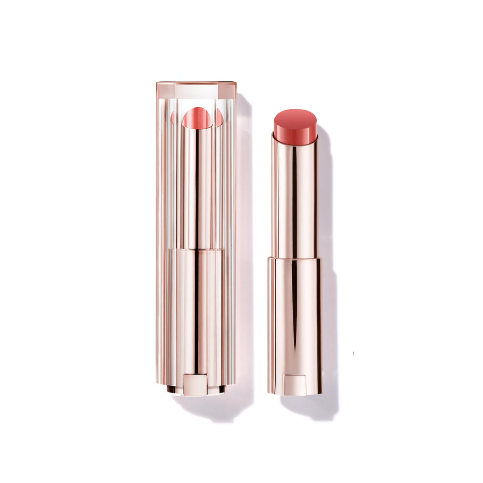 Lancôme front packaging of Lip Idôle balm showing compact case and shade