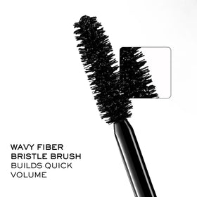 Lancôme Monsieur Big before and after lashes showing dramatic volume and length benefit