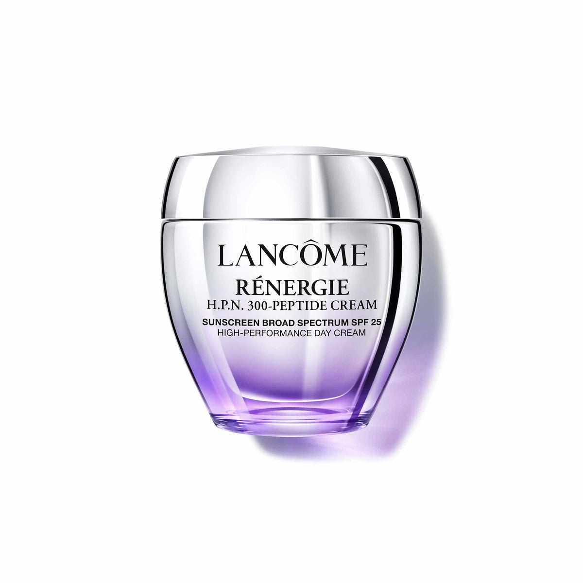 Lancôme front jar view showing sleek packaging and moisturizer benefit
