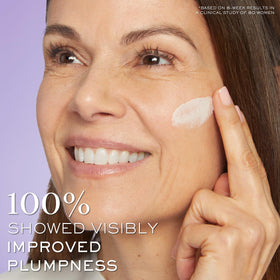 Lancôme product box and labeling highlighting ingredients and SPF benefit