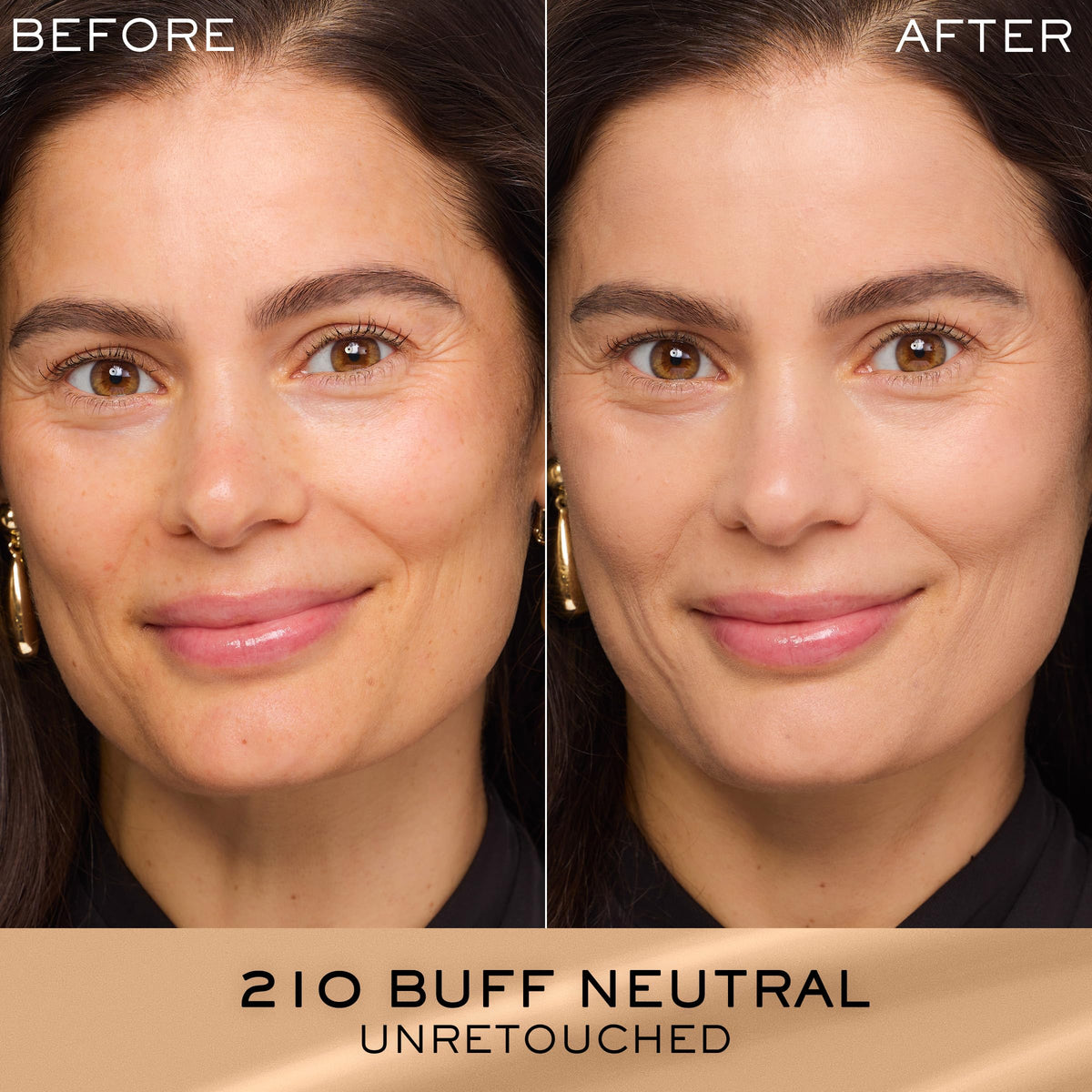 Lancôme cream texture swirl highlighting hydrating luminous finish