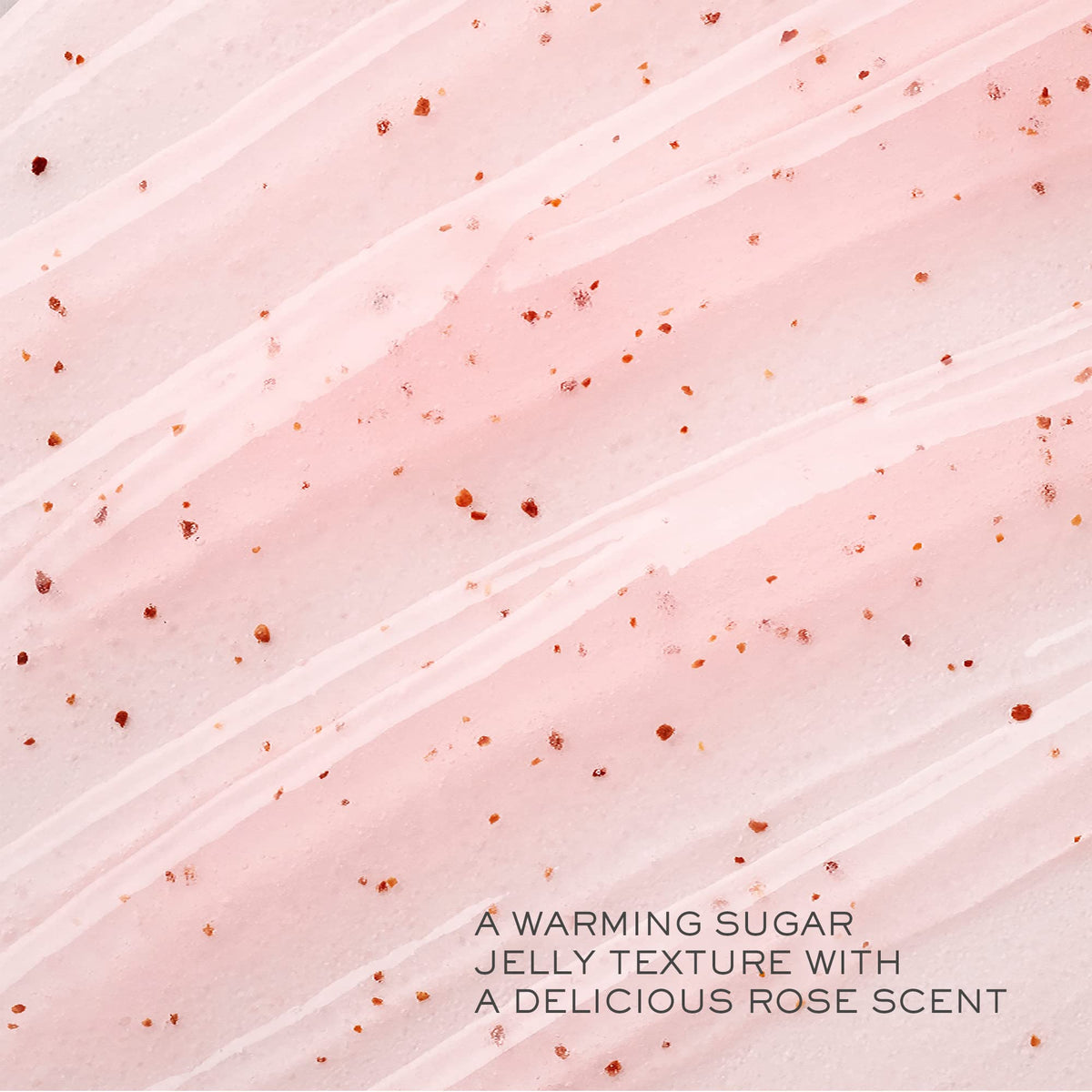 Lancôme close-up of sugar-grain texture demonstrating gentle exfoliation and smoothing