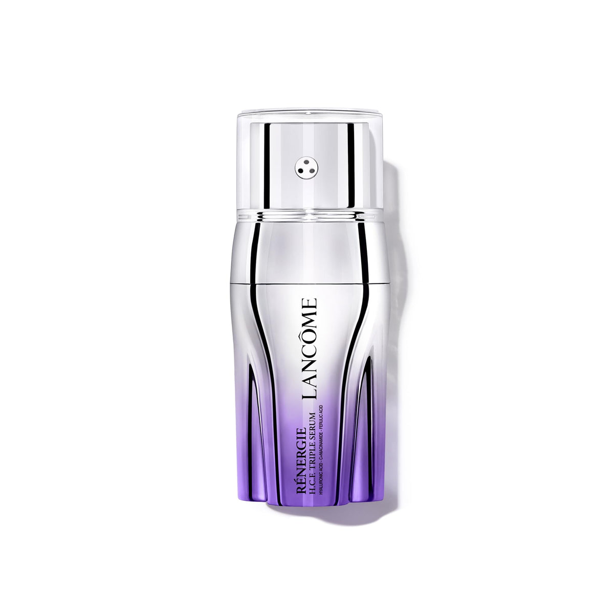 Lancôme Rénergie H.C.F. front bottle shot showing elegant packaging and anti-aging benefits