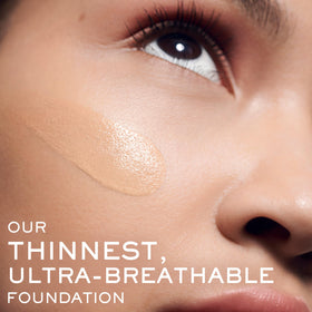 Lancôme being applied with a sponge for even, buildable coverage