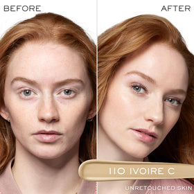 Lancôme applicator close-up illustrating precise application and controlled coverage