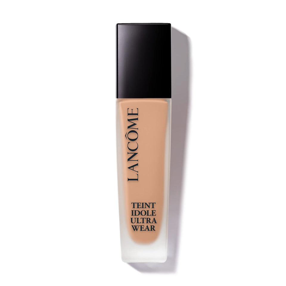 Lancôme front bottle showing product branding and elegant packaging benefit of trust