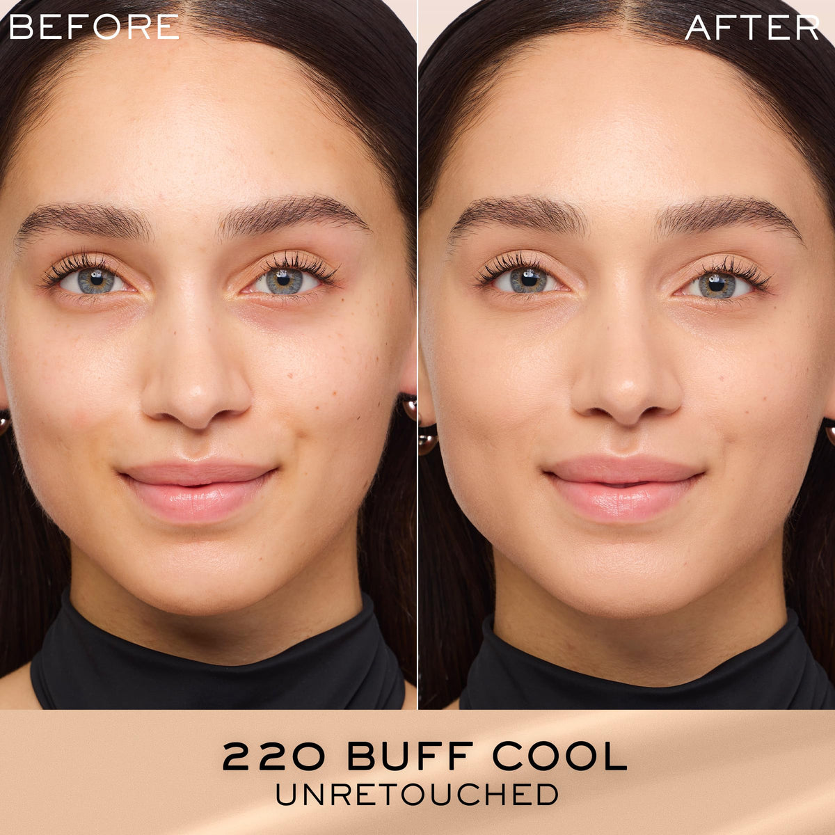 Lancôme texture cream closeup showing smooth hydrating formula for radiant finish