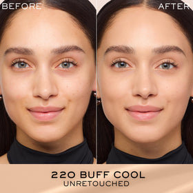 Lancôme texture cream closeup showing smooth hydrating formula for radiant finish