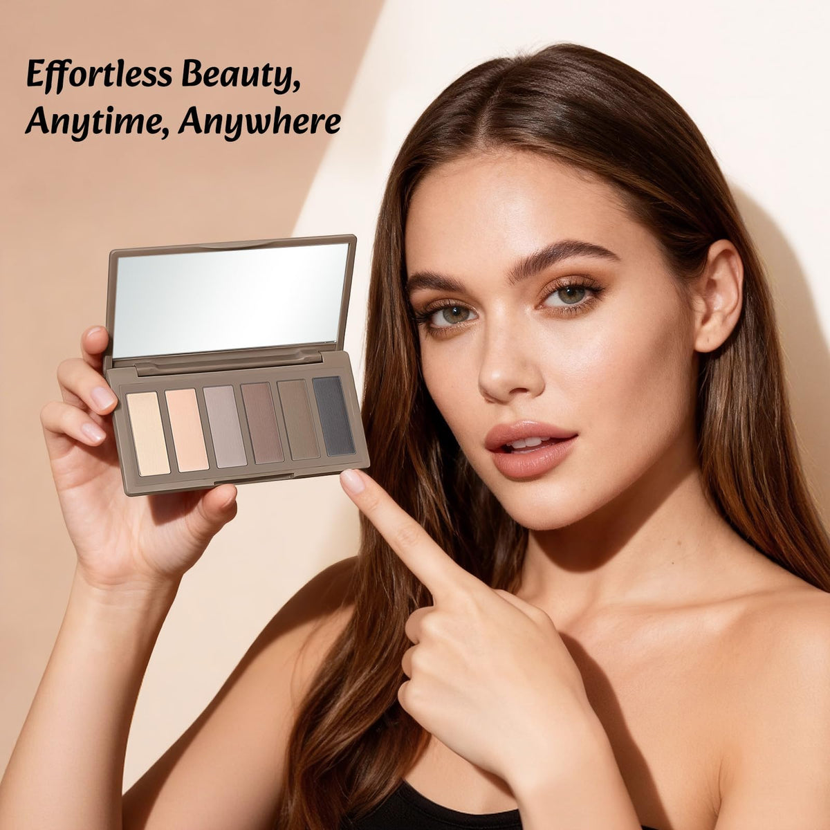 LANDMOON daytime eye look using soft neutrals for natural definition