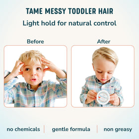 LANE & CO. applying paste with fingers for quick, gentle styling benefit