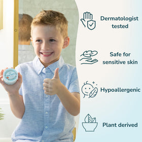 LANE & CO. toddler before and after styling demonstrating visible control